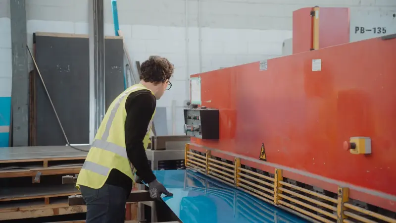 Metal folding and brake press services