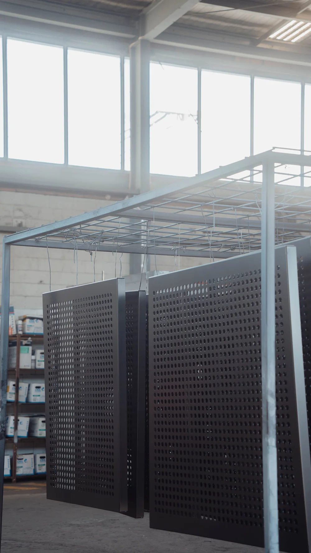 Metal wheels and rims prepared for powder coating